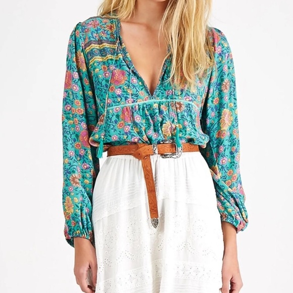 Spell Folk Town Blouse in size XXL - Picture 3 of 14